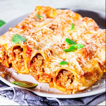 Canelones de carne