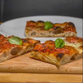 Pizza in teglia de Donato de Santis