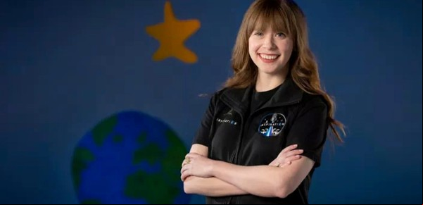Hayley Arceneaux: venció al cáncer y ahora "tocará" el cielo