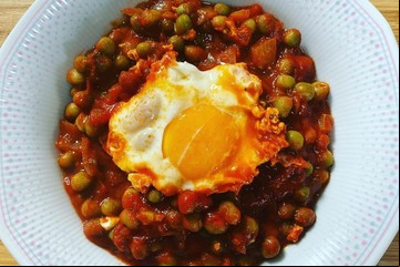 Receta de Colchón de arvejas