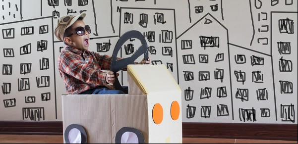 7 manualidades con cartón para hacer con los chicos