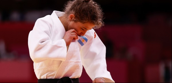 Paula Pareto, a pura emoción tras el retiro: "La bandera era un gran escudo cada vez que subía al tatami"
