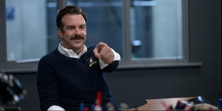 Jason Sudeikis en "Ted Lasso".