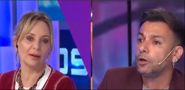 Tenso cruce al aire entre Martín Bossi y Evelyn Von Brocke: "Decías que era un depredador"