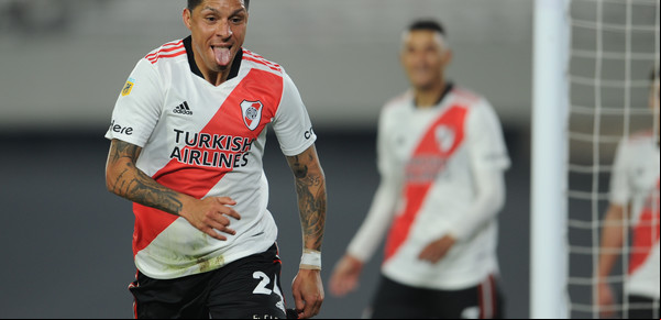 River: Matías Suárez y Enzo Pérez entre el optimismo y el alivio