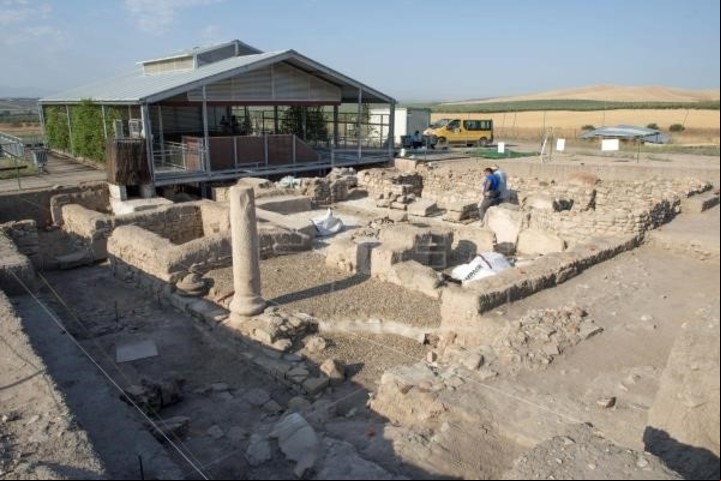 Yacimiento arqueológico de la ciudad íbero romana de Cástulo, situada a unos cinco kilómetros de Linares (Jaén). Foto: EFE