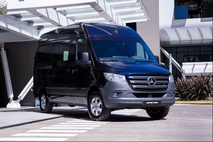 La tercera generación de la Sprinter de Mercedes-Benz lanzada en 2019. Foto: archivo