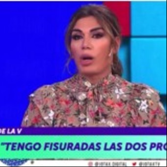La preocupación de Flor de la V por el resultado de un estudio médico