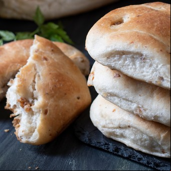 Pan con chicharrón