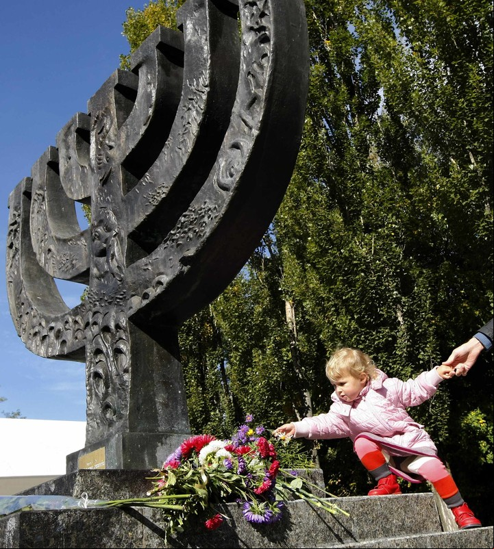 Babi Yar. El sitio recuerda el asesinato de 33.771 judíos durante el régimen nazi. REUTERS/Alexandr Kosarev