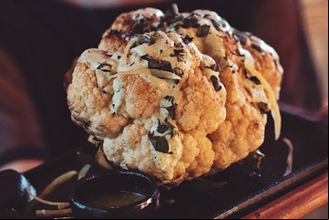 Receta de Coliflor al horno