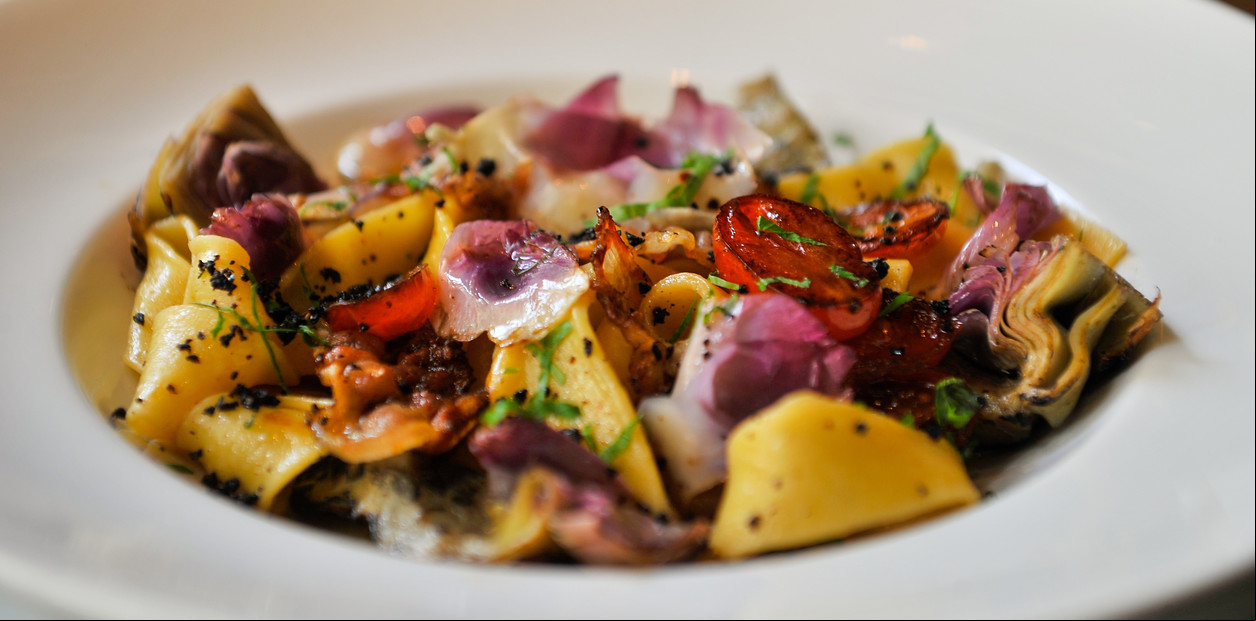 Receta de Pappardelle con manteca de salvia