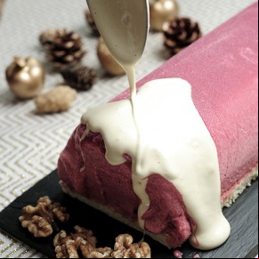 Parfait de cerezas y sambayón