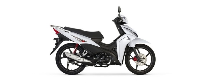 1) Honda Wave 110 S, la que lidera el ranking.