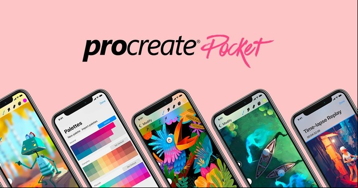 Procreate Pocket para iPhone.