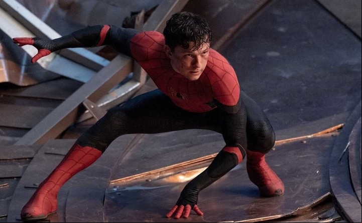 Tom Holland en "Spider-Man: Sin camino a casa". La única candidatura al Oscar que tuvo el filme es en Efectos visuales. Foto Sony