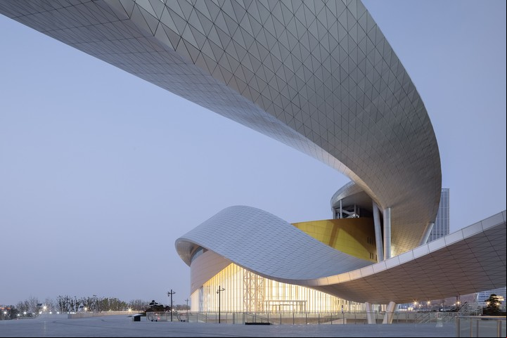Centro Cultural de la Bahía de Shuzhou, de Christian de Portzamparc.