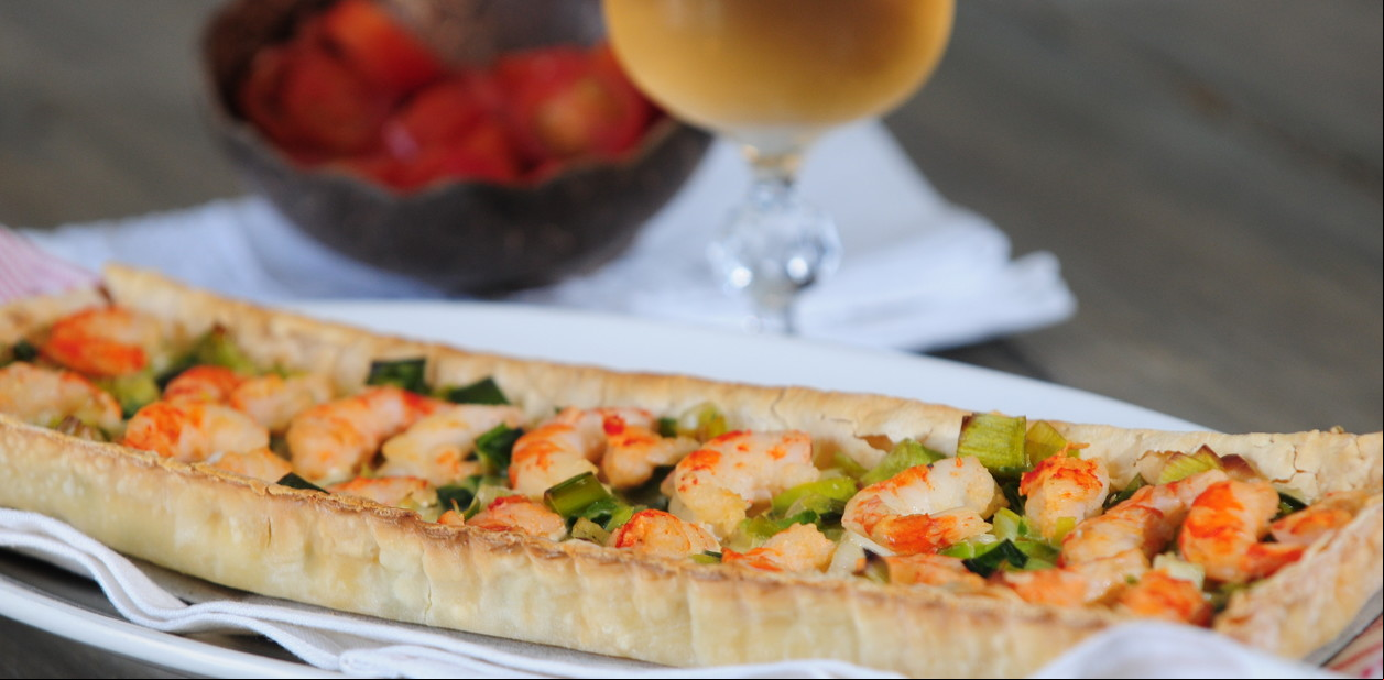 Receta de Tarta de camarones