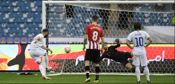 Real Madrid le ganó a Athletic de Bilbao y se quedó con la Supercopa de España