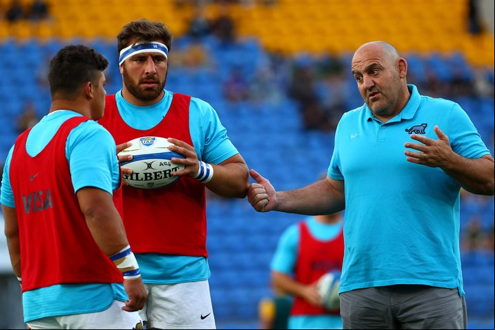 Mario Ledesma se hizo cargo del seleccionado argentino en agosto de 2018. (Foto: Patrick Hamilton / AFP)