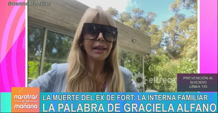 Graciela Alfano recordó algo que le dijo Gustavo Martínez y que resultó premonitorio. Captura TV.
