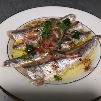 Anchoas en escabeche