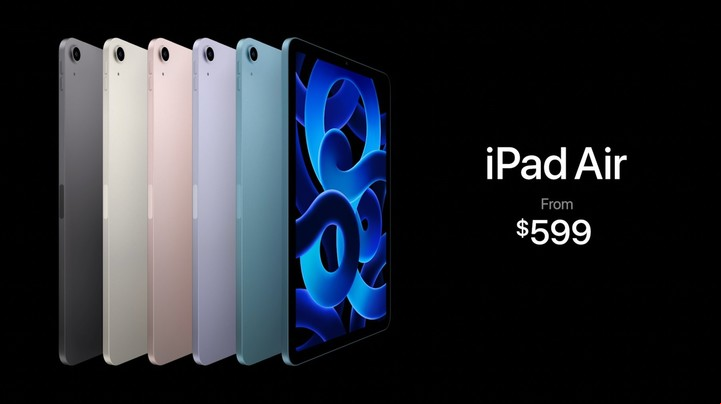 El nuevo iPad Air. (Foto: Apple)