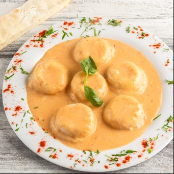 Sorrentinos de calabaza asada