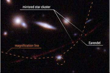 El telescopio espacial Hubble detectó la estrella más antigua y lejana conocida