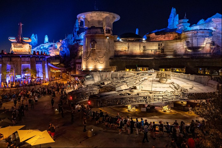 Star Wars Millennium Falcon: Smuggler’s Run, una de las atracciones. Foto Walt Disney World Resort
