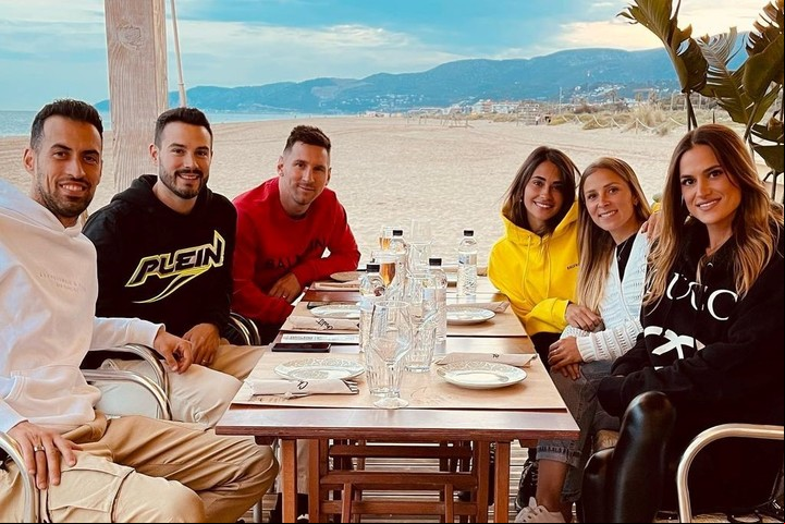 La foto que publicó Antonela Roccuzzo en su cuenta de IG. @antonelaroccuzzo