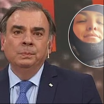 La emoción de Luis Otero al ver a su hija trabajando como bombera