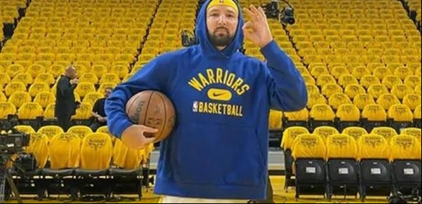 El video del que todos hablan en la NBA: se hizo pasar por Klay Thompson, entró al estadio a practicar tiros y recibió una dura sanción
