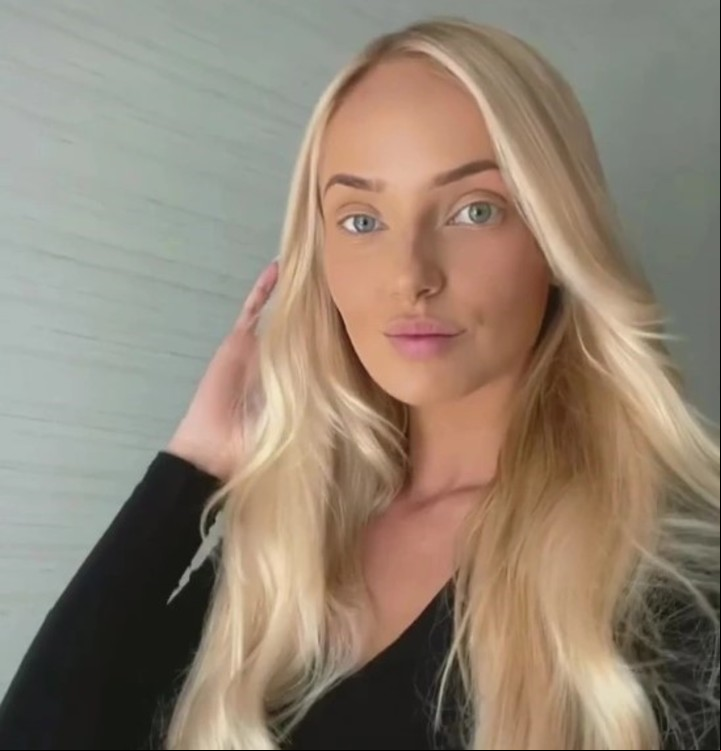La impactante Allana Luke, de 23 años, trabajaba como agente de viaje.