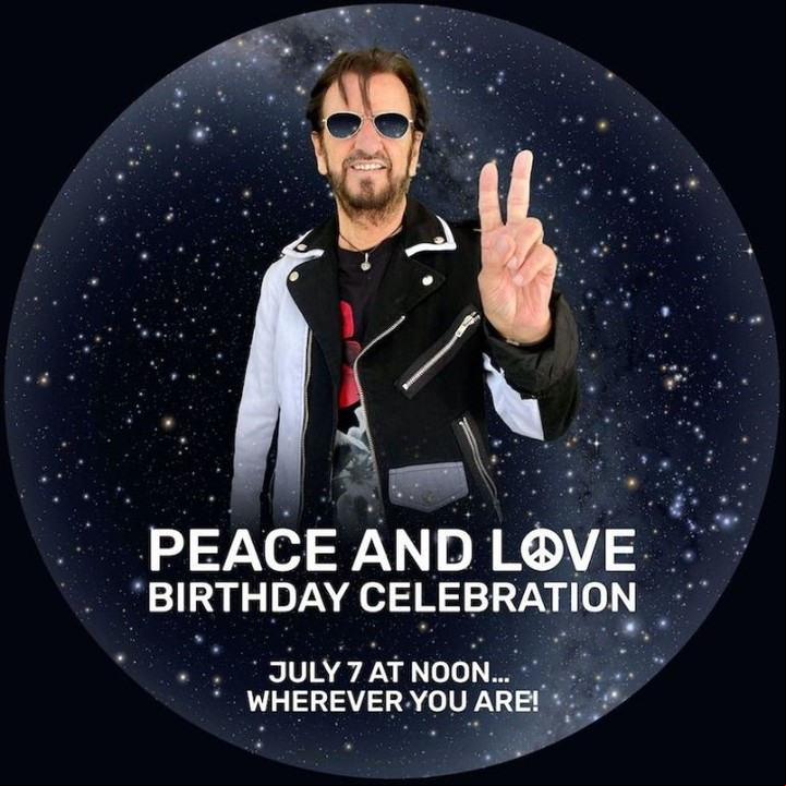 El flyer de Ringo Starr