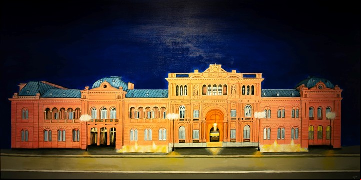 Casa Rosada, por Yumiko Seki.