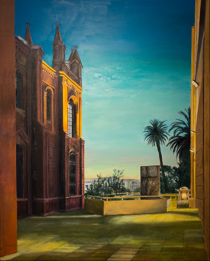 Recoleta al atardecer, por Yumiko Seki.