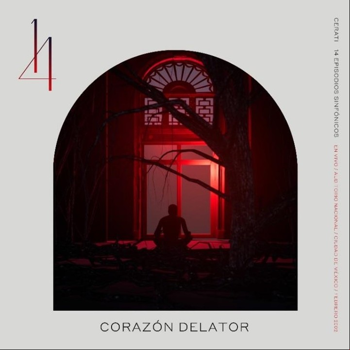 La tapa del nuevo álbum de Cerati sinfónico.