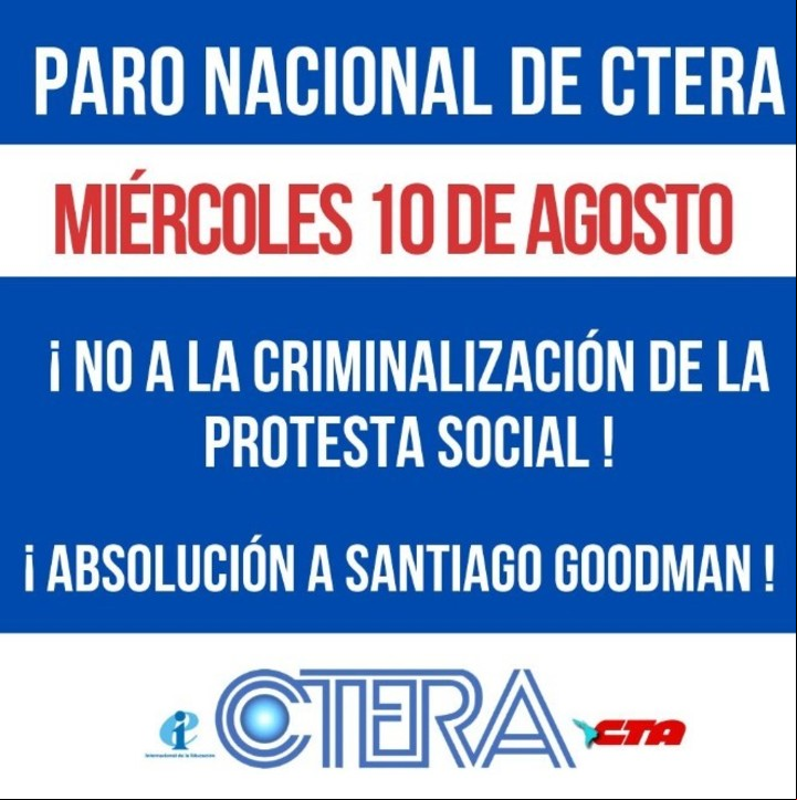 El reclamo de Ctera.