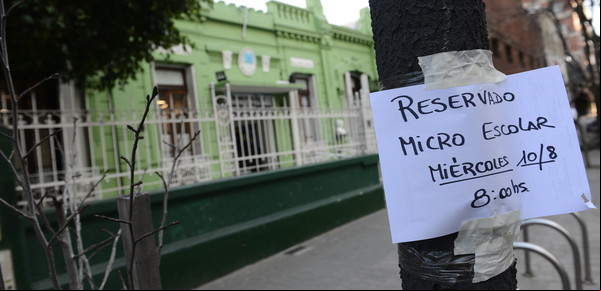 Dispar acatamiento del paro docente en repudio a la condena de un sindicalista