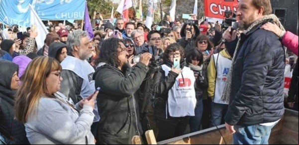 La Corte confirmó la condena a 3 años de prisión del dirigente sindical docente de Chubut condenado por el incendio de la legislatura