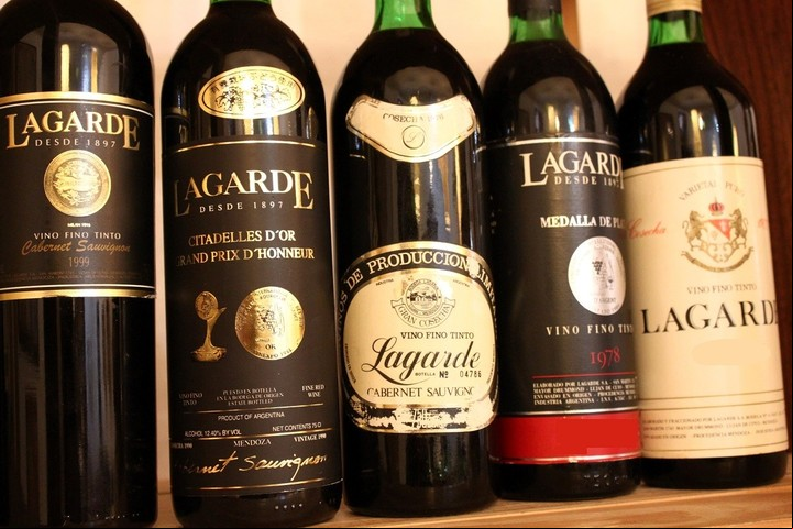 Cabernet Sauvignon de guarda de Bodega Lagarde.