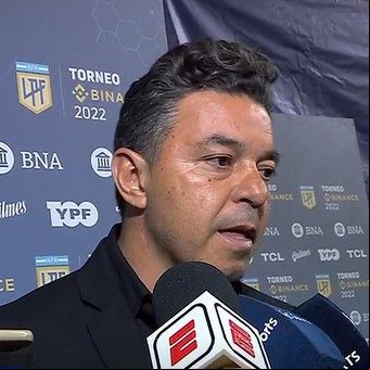 El tenso momento de Gallardo cuando le preguntaron si se equivocó en la formación de River: "Equivocarme, puedo equivocarme"