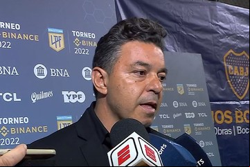 El tenso momento de Gallardo cuando le preguntaron si se equivocó en la formación de River: "Equivocarme, puedo equivocarme"