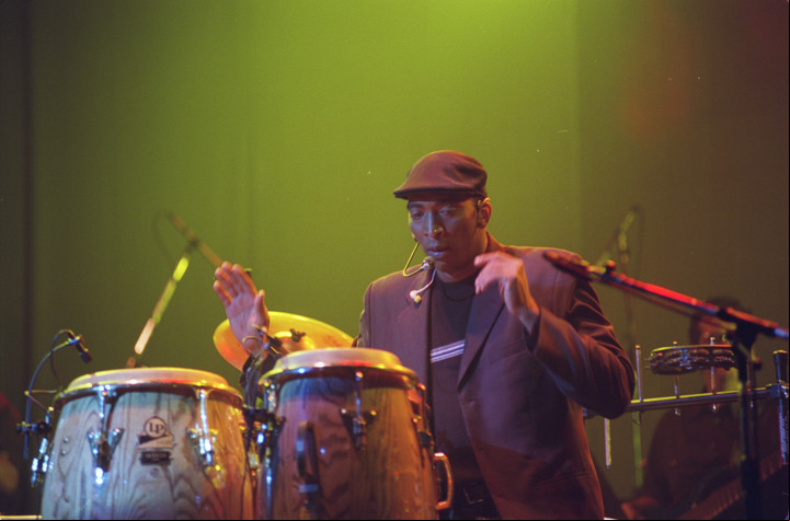 Peralta en Buenos Aires, 2001. Foto: Clarín