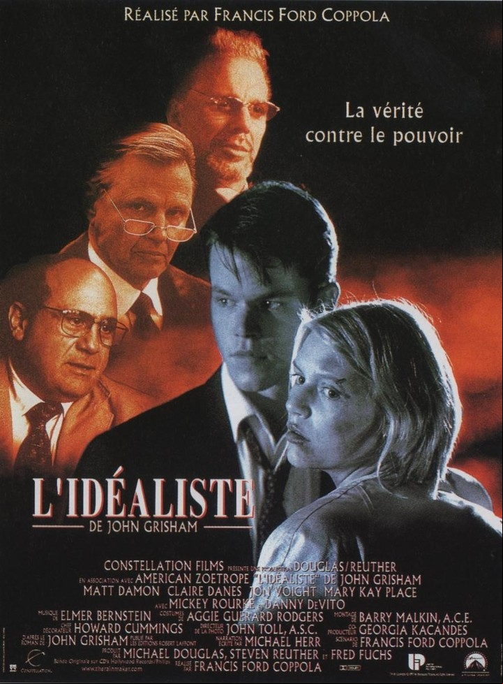 Coppola: sus otras películas. Matt Damon encabeza otra excelente película: Legítima Defensa.