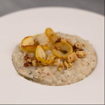Risotto de champiñones
