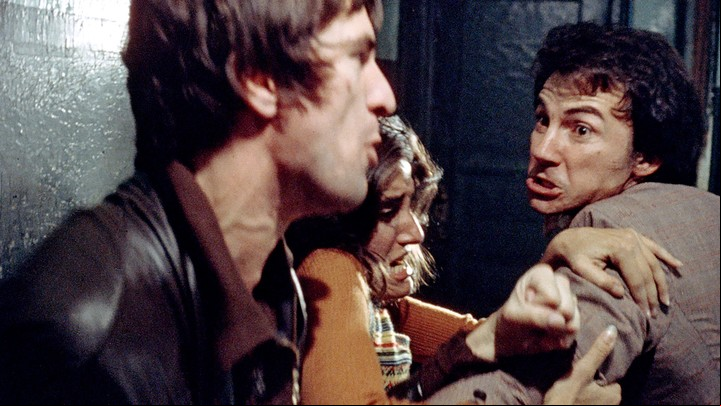 "Calles salvajes", con dos jóvenes Robert De Niro y Harvey Keitel.