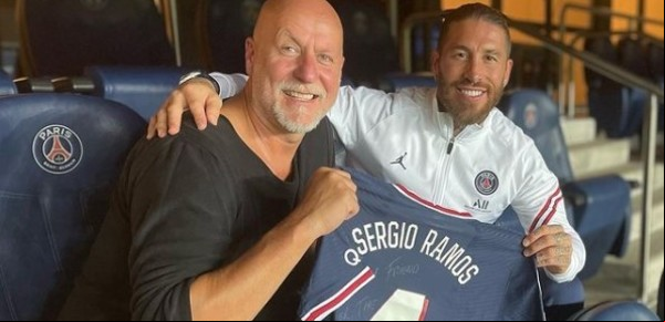Sergio Ramos despidió conmovido a su socio, que murió con su familia en un accidente aéreo