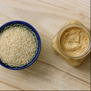 Tahini casero o pasta de sésamo